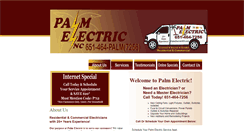 Desktop Screenshot of palmelectricmn.com